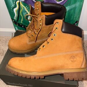 Men’s Timberland  Nubuck Boots 10.5